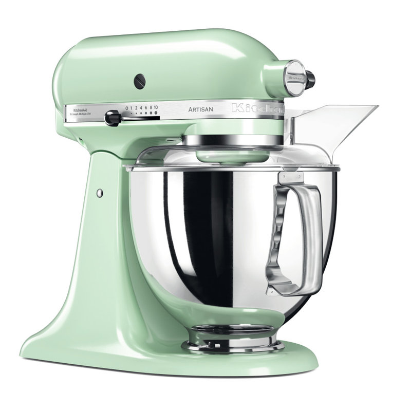 KitchenAid 4.8L Artisan Tilt-Head Stand Mixer with Extra Accessories, Pistachio
