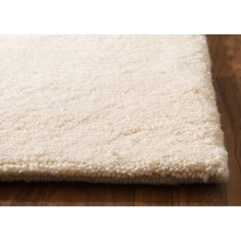 Tofino Solid Colour Wool Hand Woven Area Rug, Rectangle 250 x 350cm