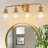 Anno Bathroom Vanity Light Dimmable Clear Round Glass Shade-1867662827-1867863575