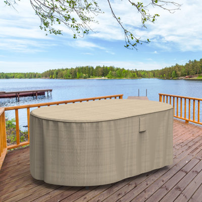 Tanner Outdoor Oval Patio Table Cover
