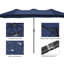 Parasol de marché rectangulaire Crosspointe 180'-2093345073