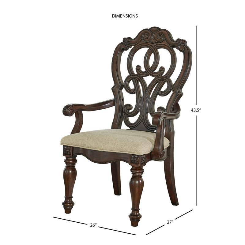 Chaise avec accoudoirs Arvo