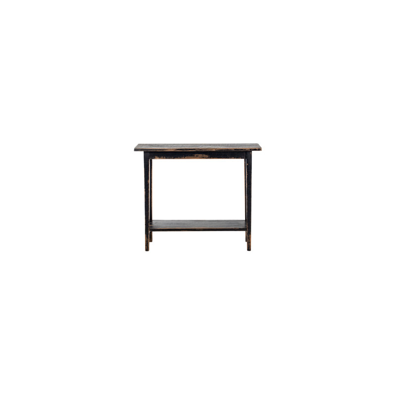 Petite console Camptown, Noir antique