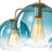 5 - Light Gradient Blue Sputnik Sphere Modern Glass Bubble Chandelier-850661724
