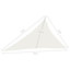 Azbane 5m x 6m Triangular Shade Sail-1301100623-1266491362
