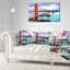 «Golden Gate in San Francisco Sea Bridge», reproduction de photo sur toile tendue-991519652-1005935487