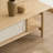 Japanese style solid wood TV stand