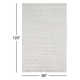 Shanta Handmade White Rug
