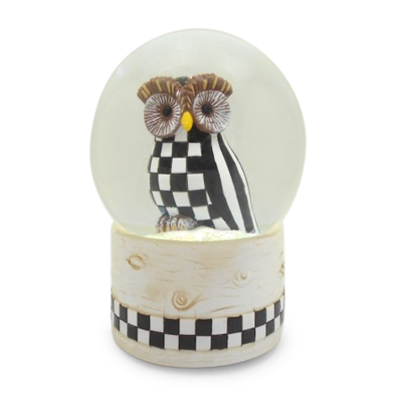 Owl Snow Globe