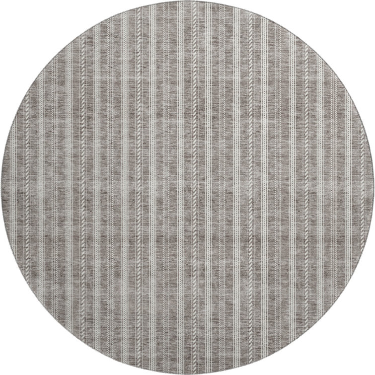 Premium Machine Washable Prisco Taupe Rug