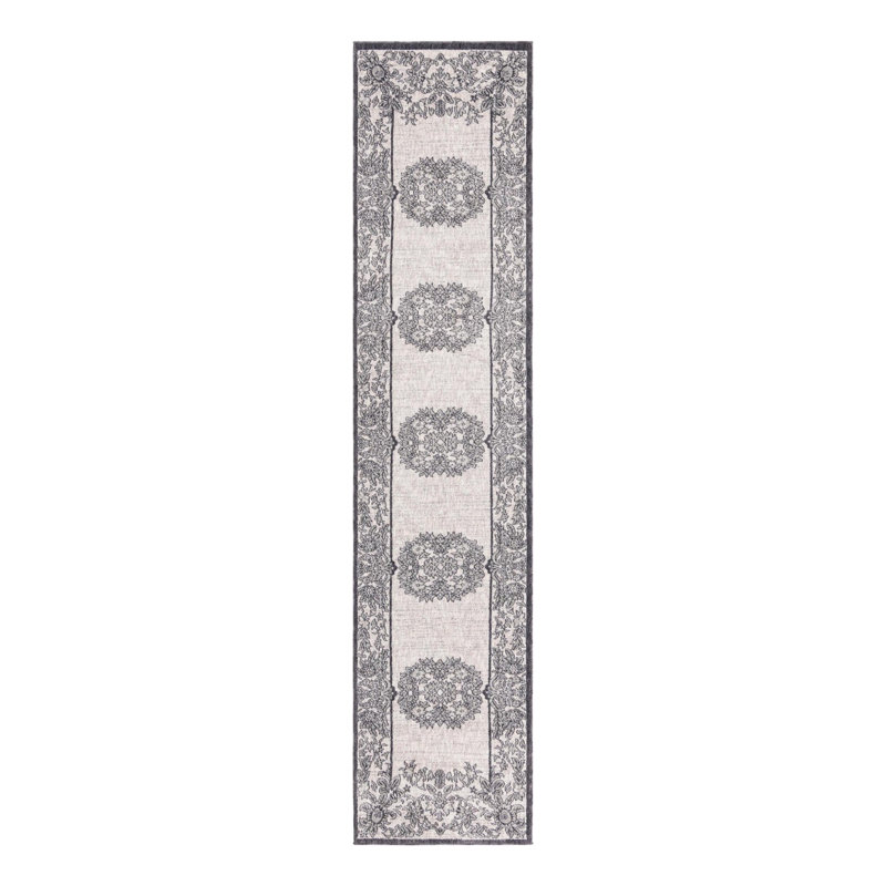 Policarpio Oriental Indoor Rug, Runner 2'7" x 12'