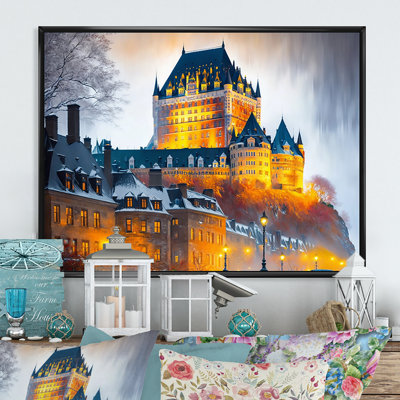 " Chateau Frontenac In Winter V "