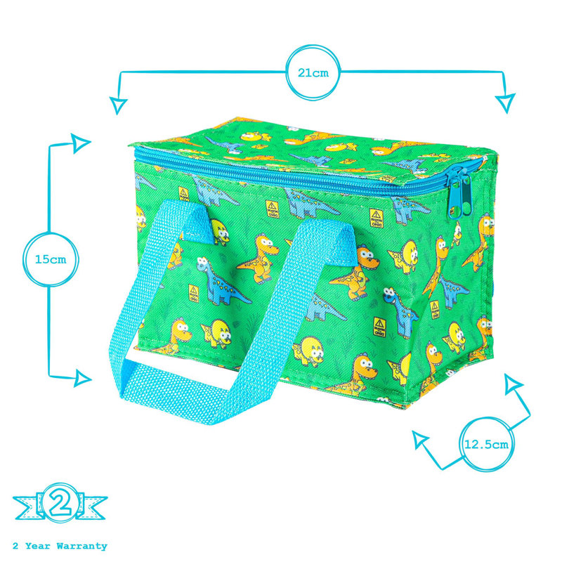 Tiny Dining - Insulated Lunch Bag - Dino Adventure