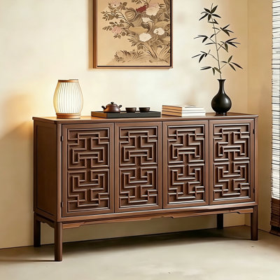 Buffet luxueux rétro de style chinois