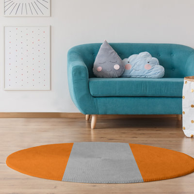 Tapis de zone orange