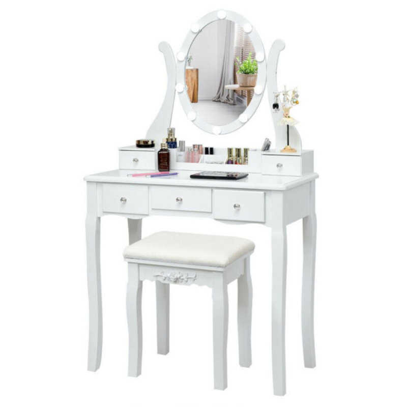 Craney Vanity, White