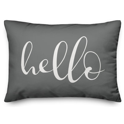  Housse et insert de coussin d'extérieur Hello