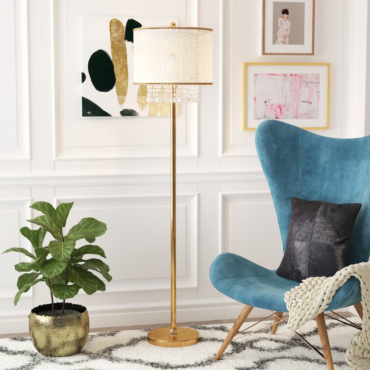 Three Posts Burriss 65'' Traditional Floor Lamp & Reviews