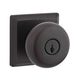 Round Keyed Door Knob