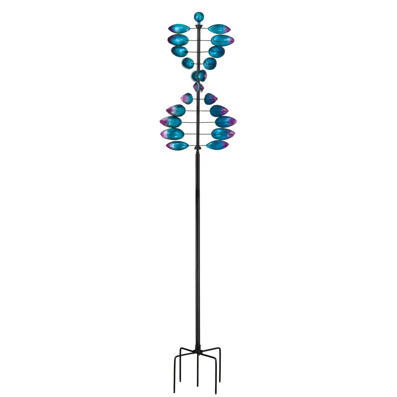 Cantrall Weather Resistant Metal Abstract Rotator