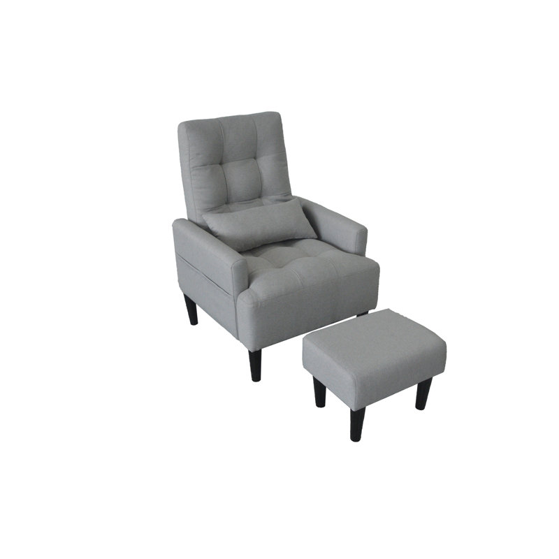 Fauteuil de loisir et de loisirs, Blanc, crème