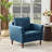 Bobur Faux Leather Living Room Accent Chair-2139741176
