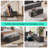 Velvet Upholstered Tufted Storage Bench-1429960271