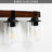 35" Rustic 5-Light Vanity Light