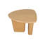 Table d'appoint de table fuselée (bois naturel)