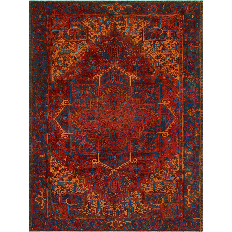 Khylar Heriz Blane Red Rug