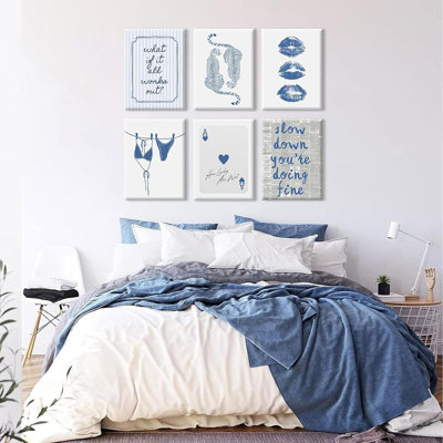 6 Piece Wrapped Canvas Print