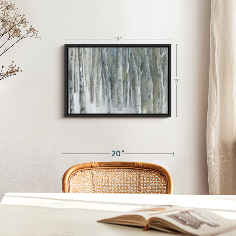 Impression sur toile Banff Birch Grove, H 13 po x l 19 po