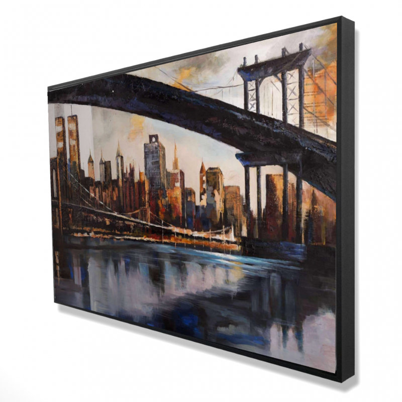 " Sunset Over New York "
