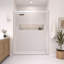 Porte de douche coulissante double sans cadre CatalystFP 56-61 po L x 76 po H, noir mat, verre clair 3/8 po-132934450-112003524