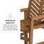 Fauteuil de patio en acacia Harbison-559201372