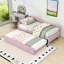 Lit de jour simple avec dossier en L et lit gigogne simple-480821636