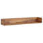Schuller Rectangular Sheesham Solid Wood Floating Shelf