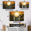 «Spring Flowers Full Moon Lake - Wildflowers», ensemble d'art mural-750607979-750607955