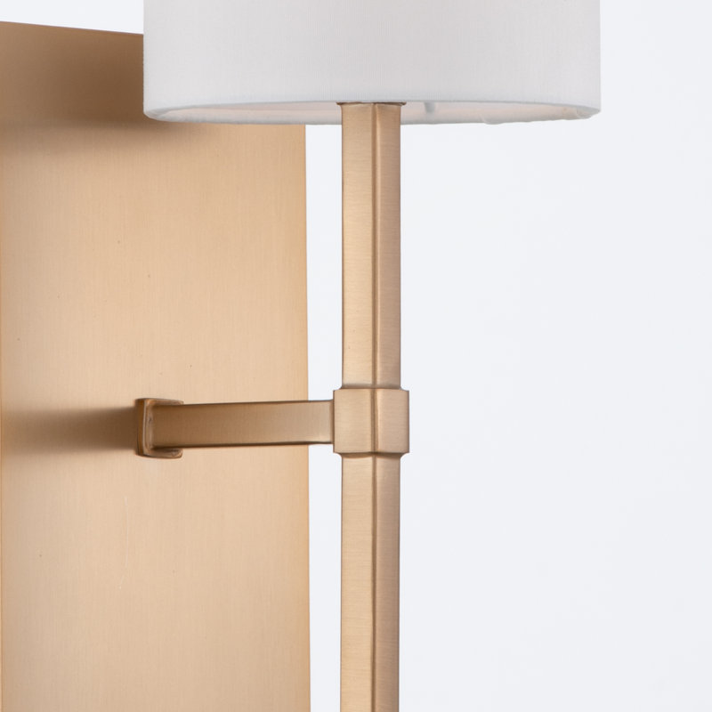 Veronica 1 - Light Wallchiere, Aged Brass