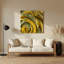 «Biomorphic Abstraction 21», art mural en métal brun