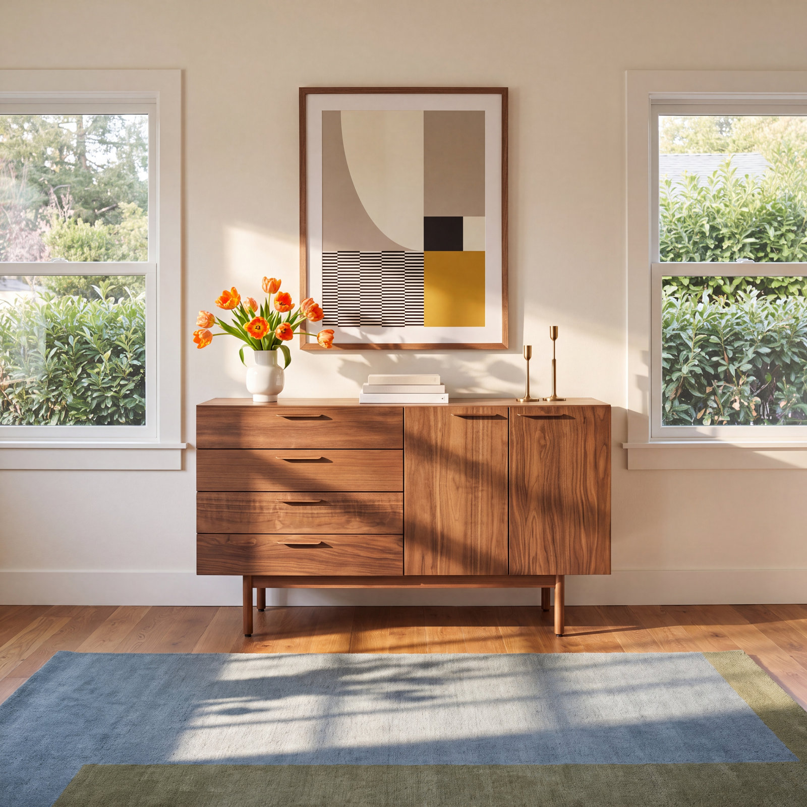 Shale 66'' Sideboard, Walnut