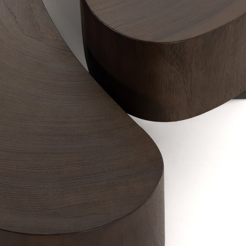 Avett Coffee Table, Brown, Black
