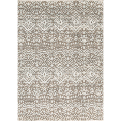 Hand Knotted Wool Geometric Area Rug