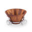 Equestrian Wood Salad Bowl