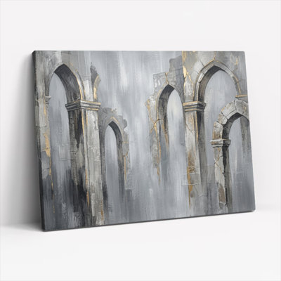 «Architectural Ruins», reproduction d'art sur toile, ensemble de 1