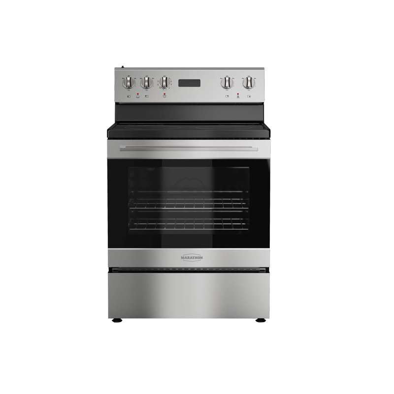 Cuisinière électrique 30 po Marathon , Acier Inoxydable