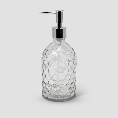 Wrought Studio 17oz Glass+pp Soap Dispenser Bottle Clear & Reviews ...