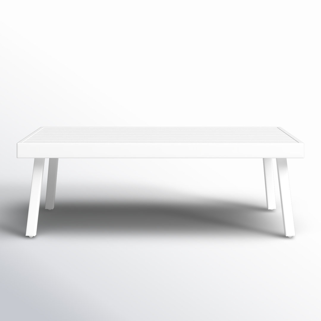 Armando Outdoor Aluminum Coffee Table AllModern 