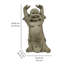 Statue buddha main levée-14184989