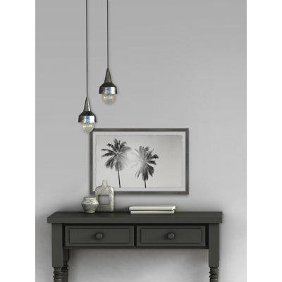 Light From The Palm - Single Picture Frame Print
